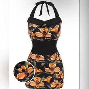 Retro Stage 20’s inspired bathing suit. Size medium. NWT